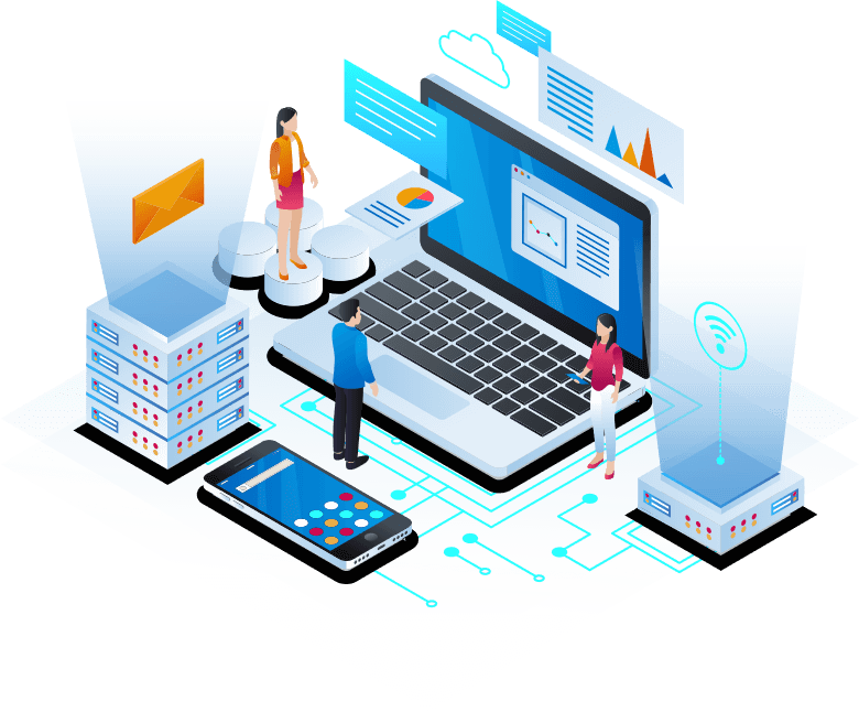 Ilustrasi portal data
